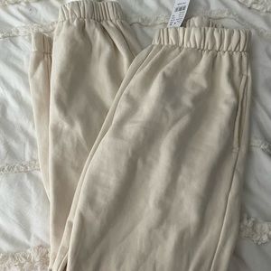 John Gault Pacsun cream Sweatpants